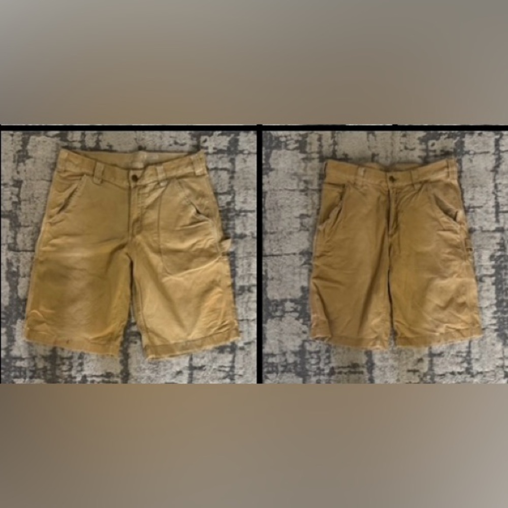 2 Imperfect Carhartt Work Shorts